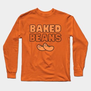 'Baked' beans weed print Long Sleeve T-Shirt